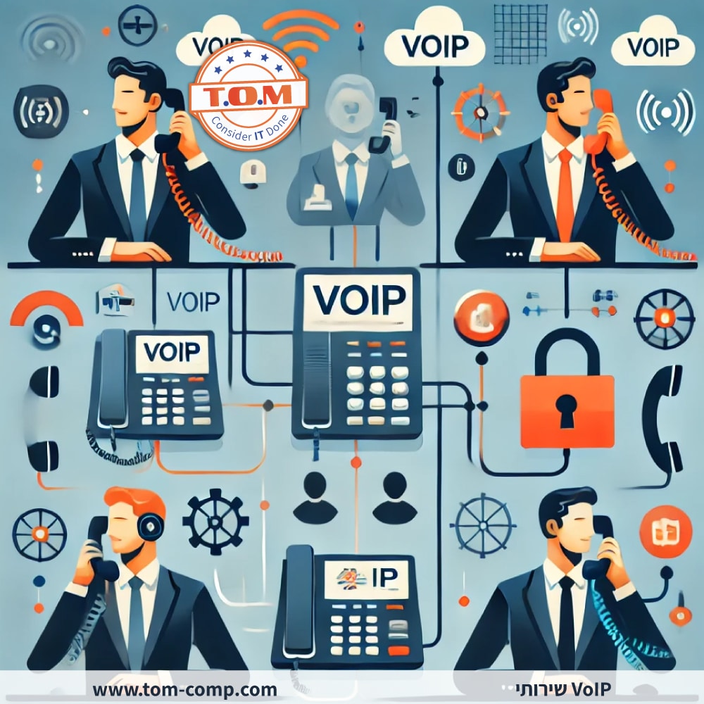 VoIP Services - חברת T.O.M - השותף שלכם ליצירת שקט