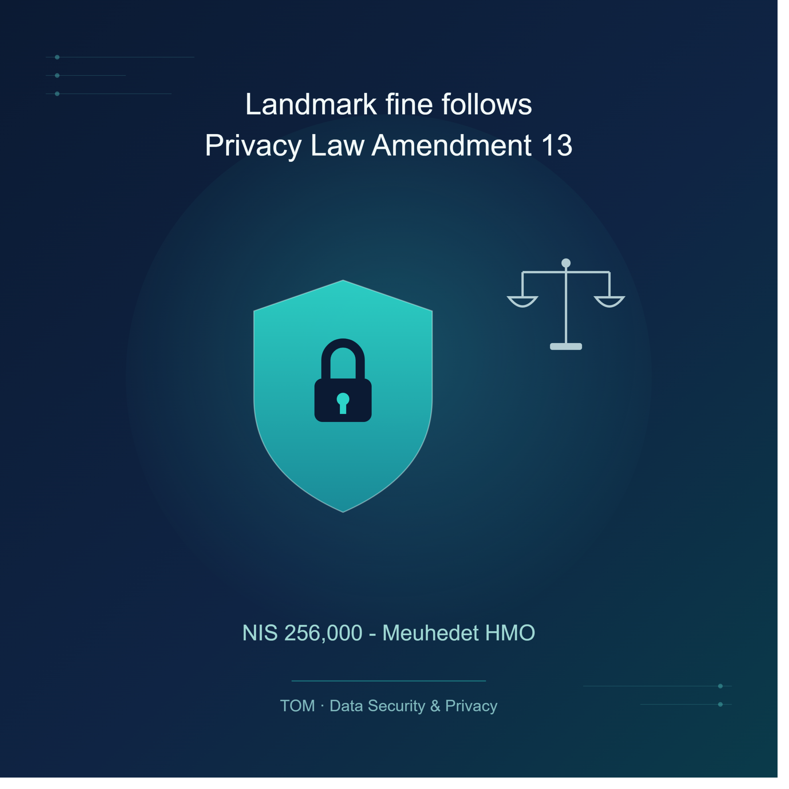 Privacy Protection Law Amendment 13